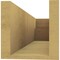 Ekena Millwork 6in. W x 6in. H x 24in. L Chapel Hill Woodgrain TimberThane Rafter Tail, Primed Tan RFTUR06X06X24CHPRCPR - alternate 2